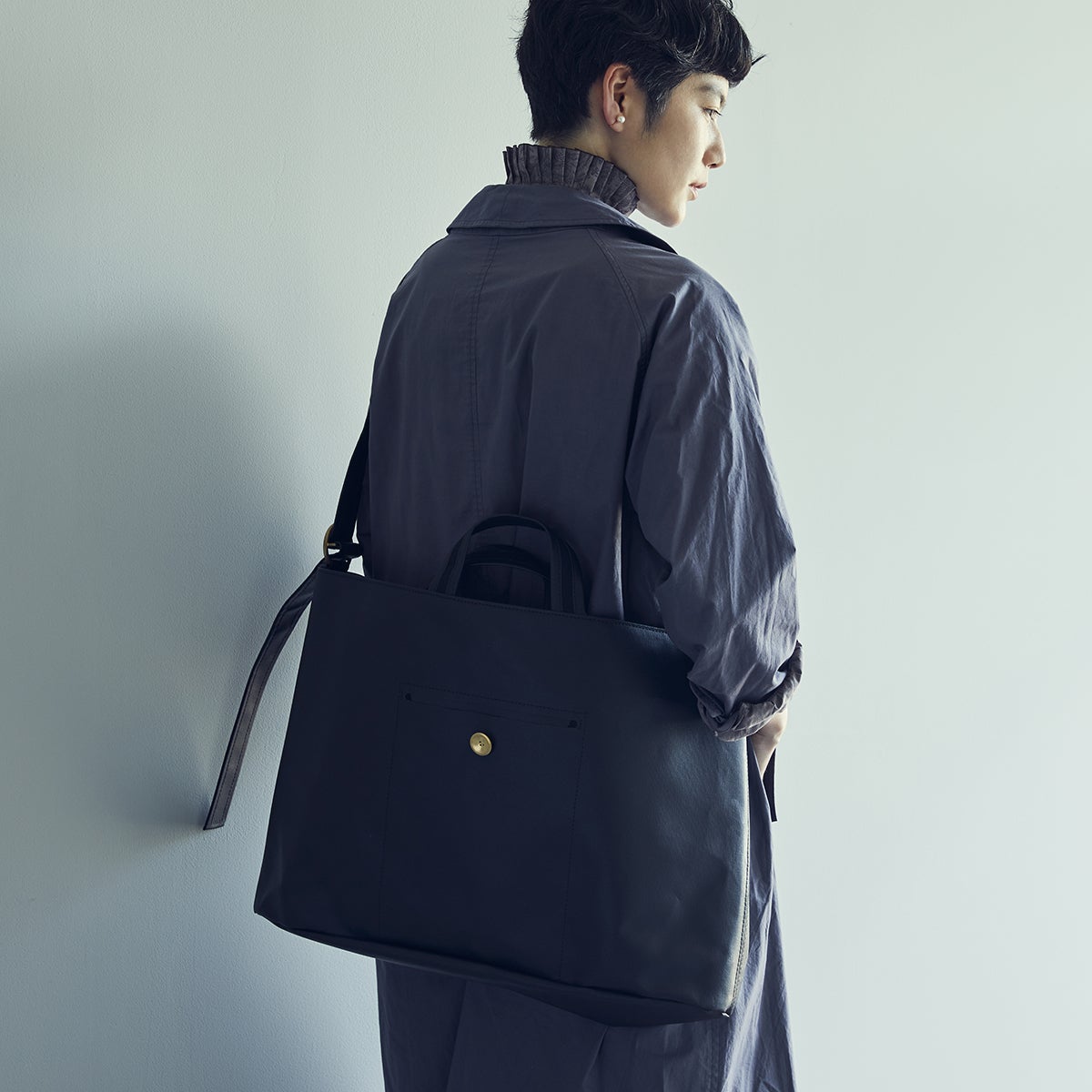 美品 PROOF すばらしく OF GUILD Oval 2way Bag L バッグ