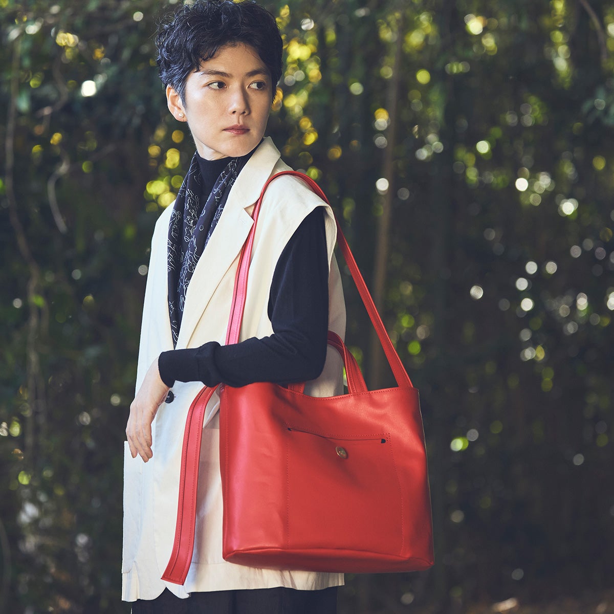 名古屋の工房・PROOF OF GUILDのオーバル2wayバッグ。- ほぼ日刊