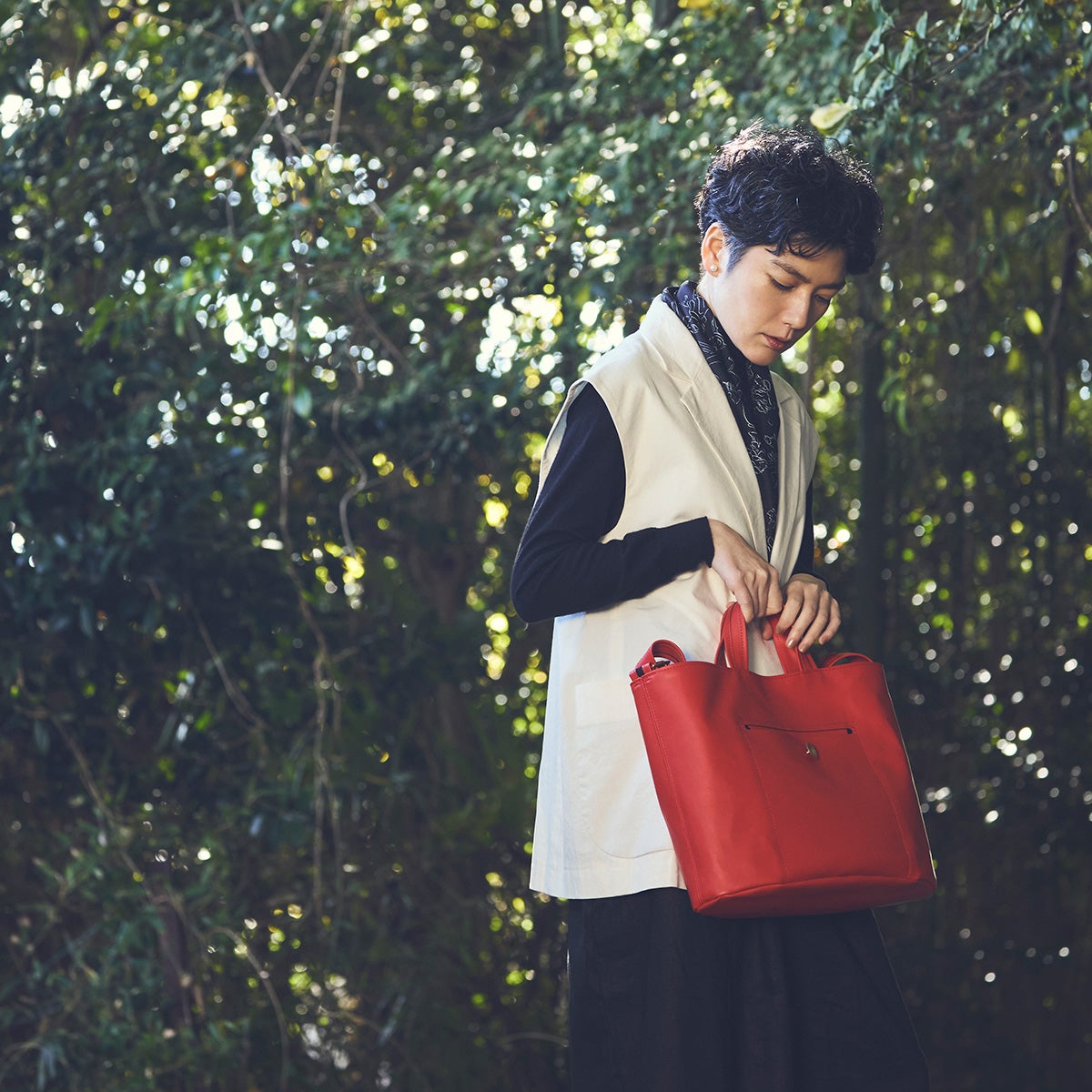 名古屋の工房・PROOF OF GUILDのオーバル2wayバッグ。- ほぼ日刊