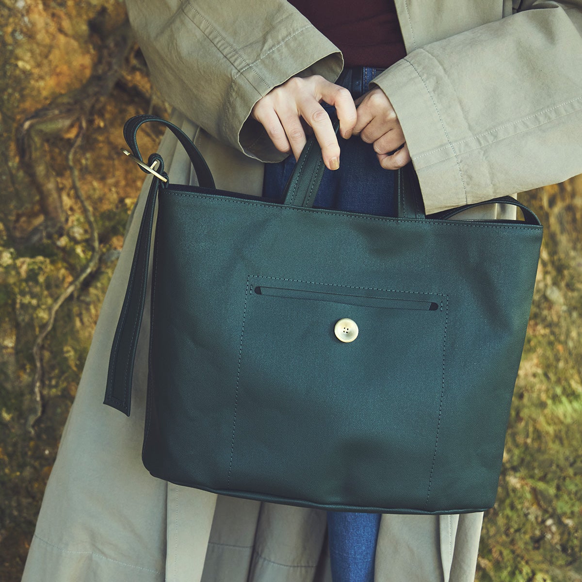 名古屋の工房・PROOF OF GUILDのオーバル2wayバッグ。- ほぼ日刊