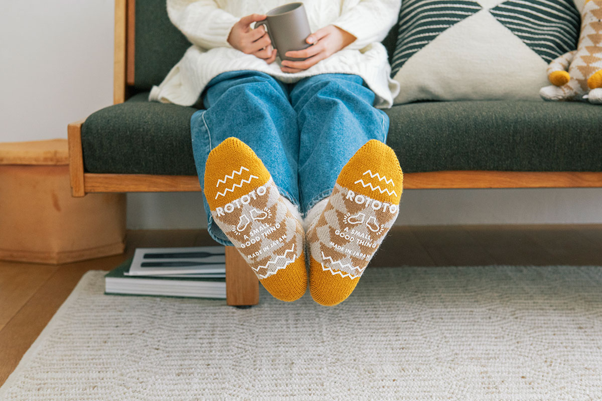 COMFY ROOM SOCKS - ソックスブランド「ROTOTO」 - ほぼ日刊イトイ新聞