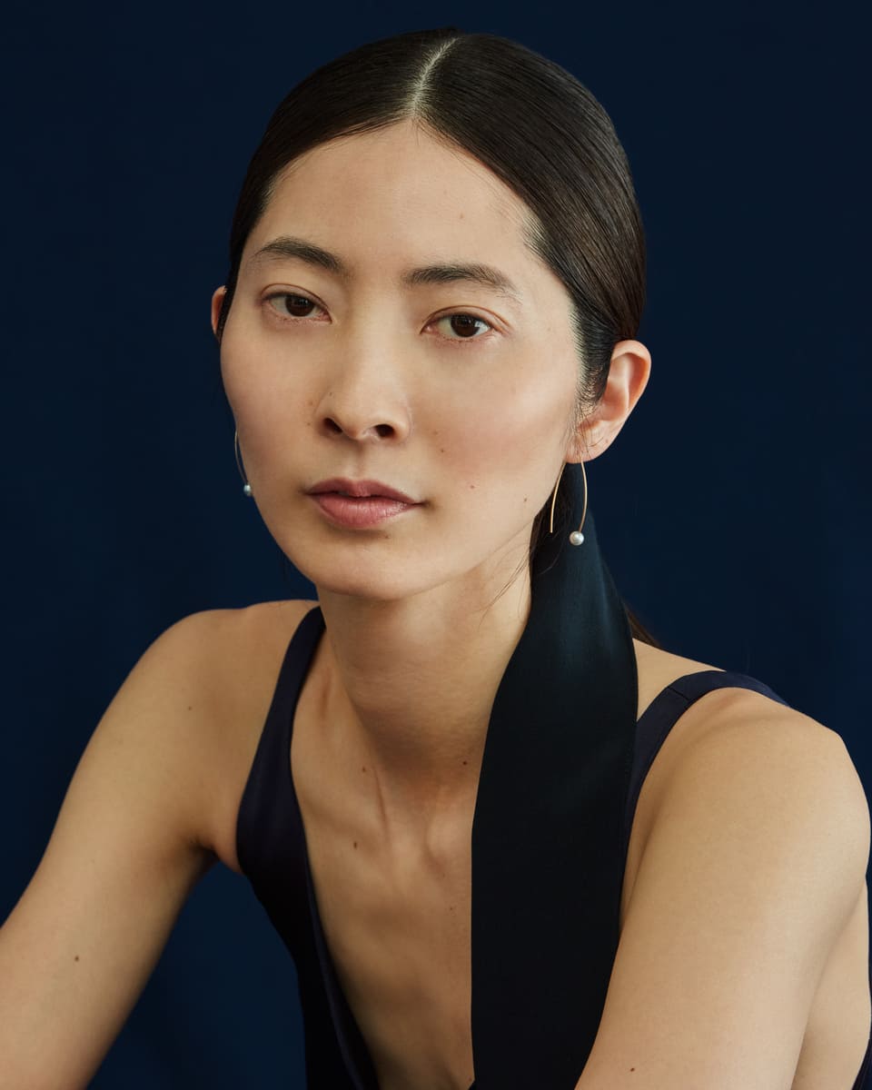 パールのフープピアス - HOBO SIRI SIRI Pearl Collection 2024
