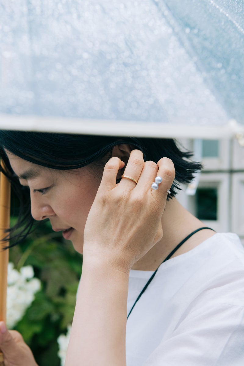 ほぼ日　SiriSiri パールのリング パールのリング - HOBO SIRI SIRI 海のコレクション2022