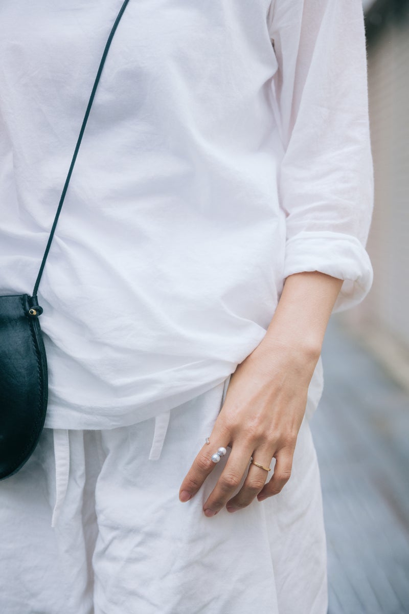 パールのオープンリング - HOBO SIRI SIRI Pearl Collection 2025 受注