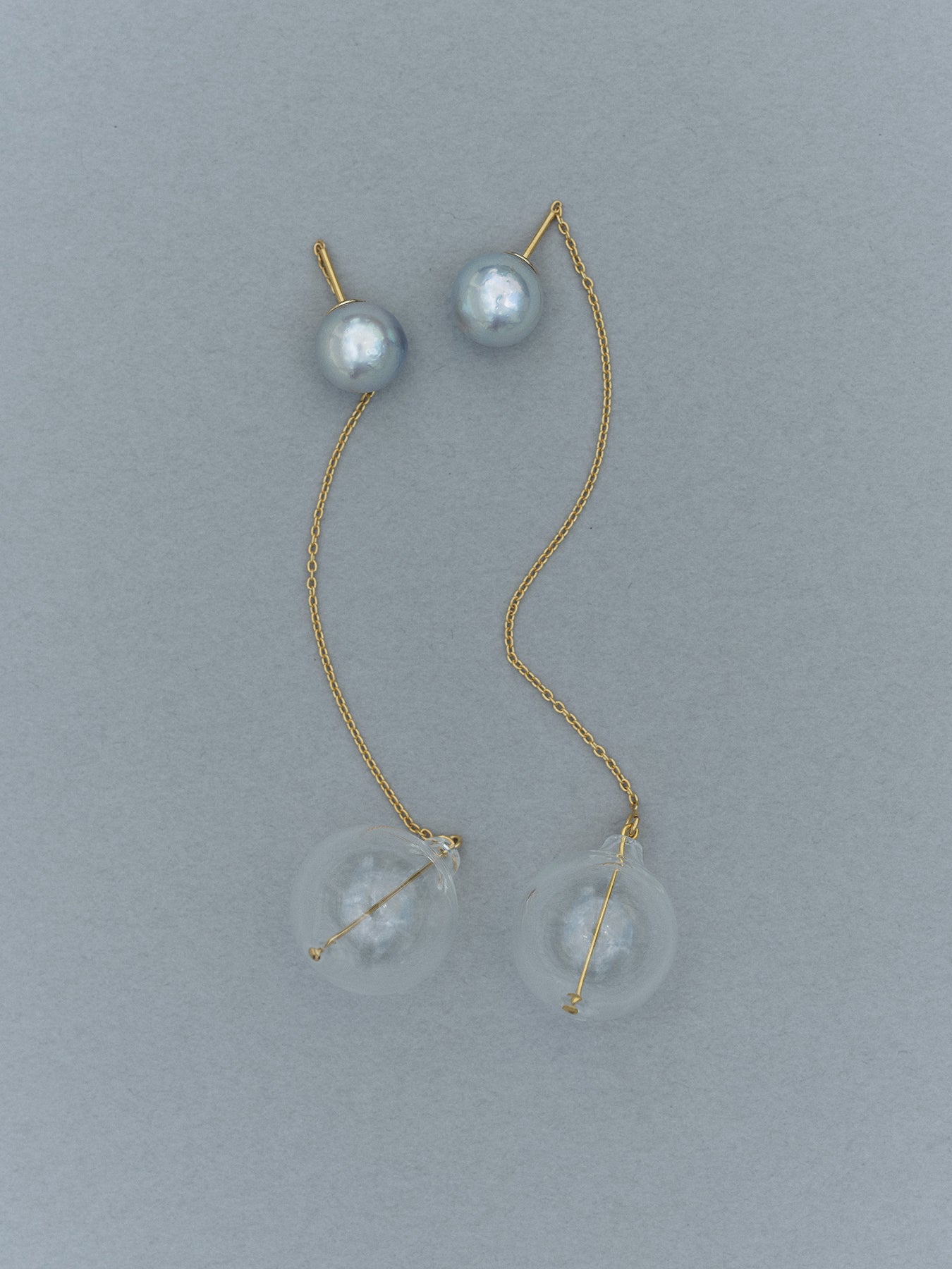 パールとガラスのピアス - HOBO SIRI SIRI Pearl Collection 2026 - ほぼ日
