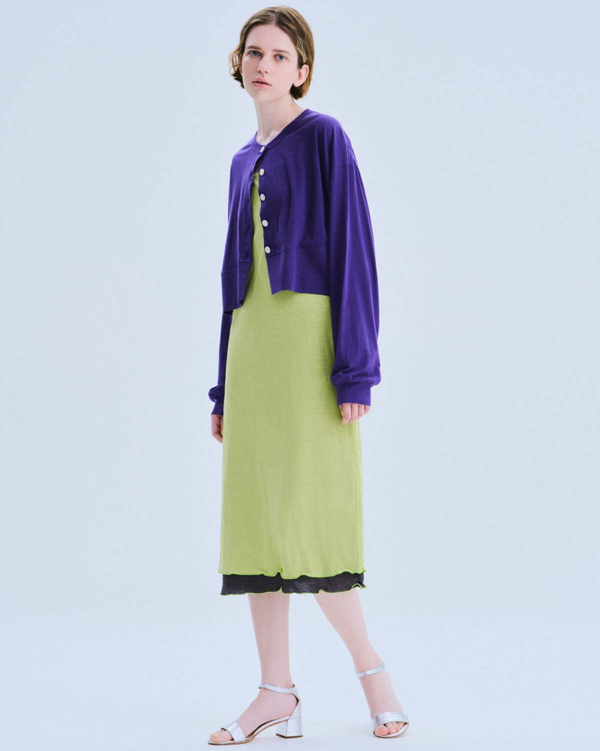 ICB 【毎年大人気】Airy Cool ショートカーディガン （ホワイト