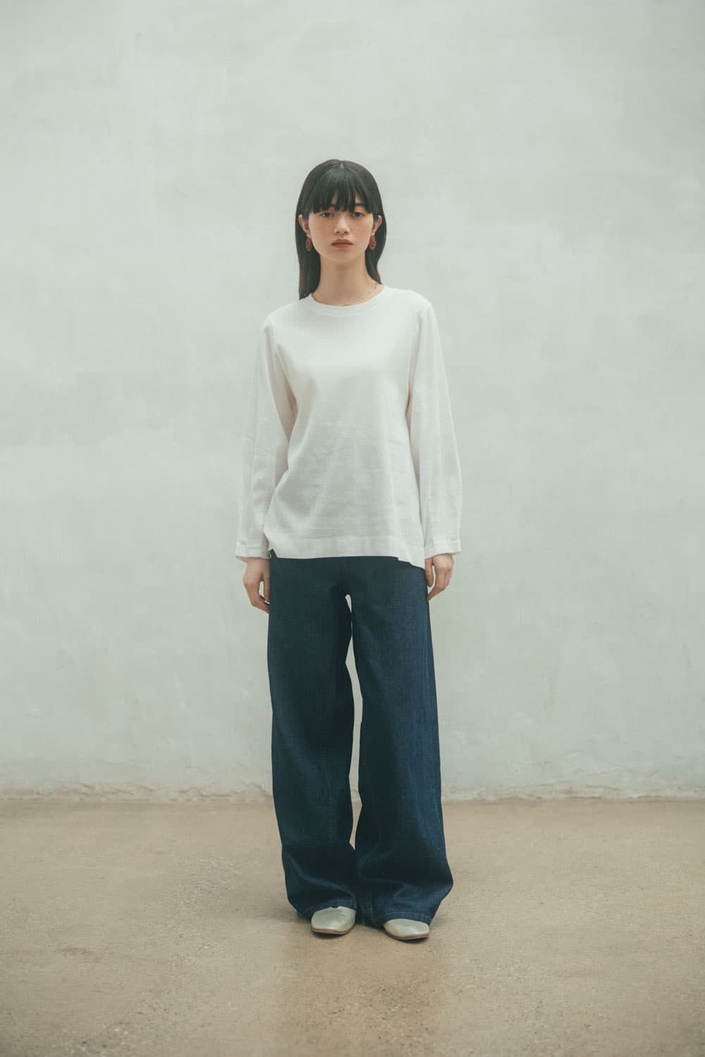 ビックスリーブTシャツ | 轟木節子がつくる、気持ちのいい服。ビワ