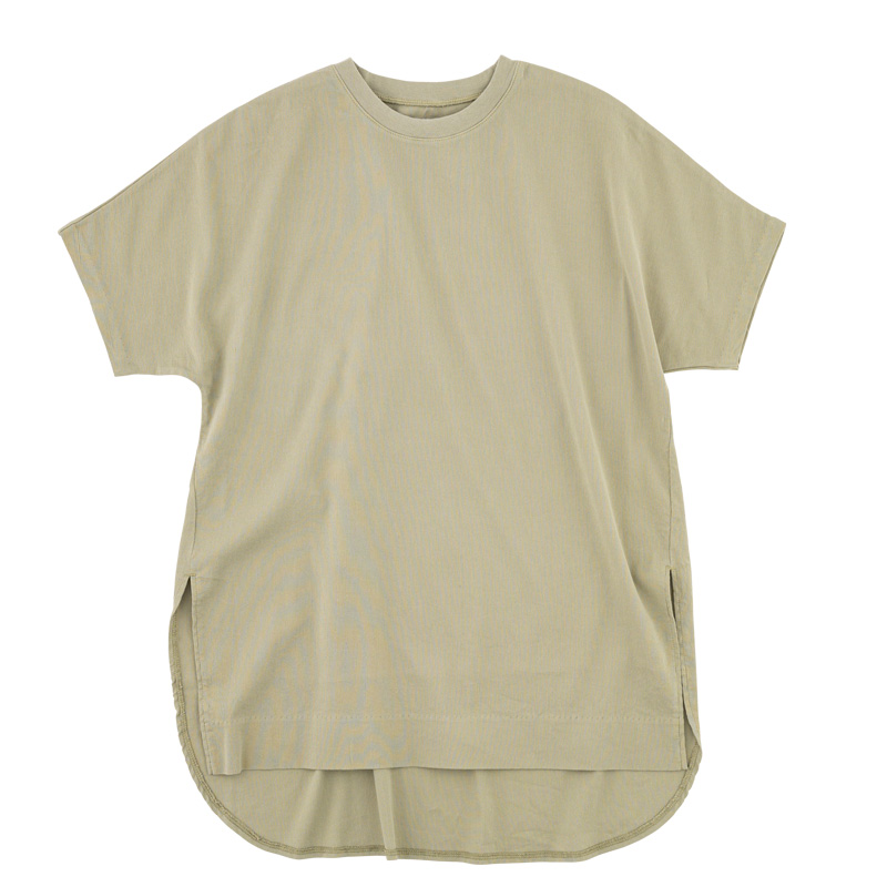 琵琶コットンチュニックTシャツ ビワコットンチュニックカットソー(カットソー・Tシャツ