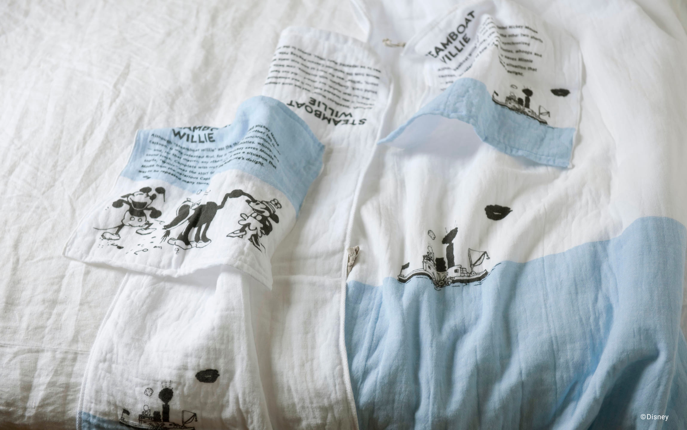 蒸気船ウィリー - やさしいタオル 20th Anniversary - ほぼ日刊イトイ新聞