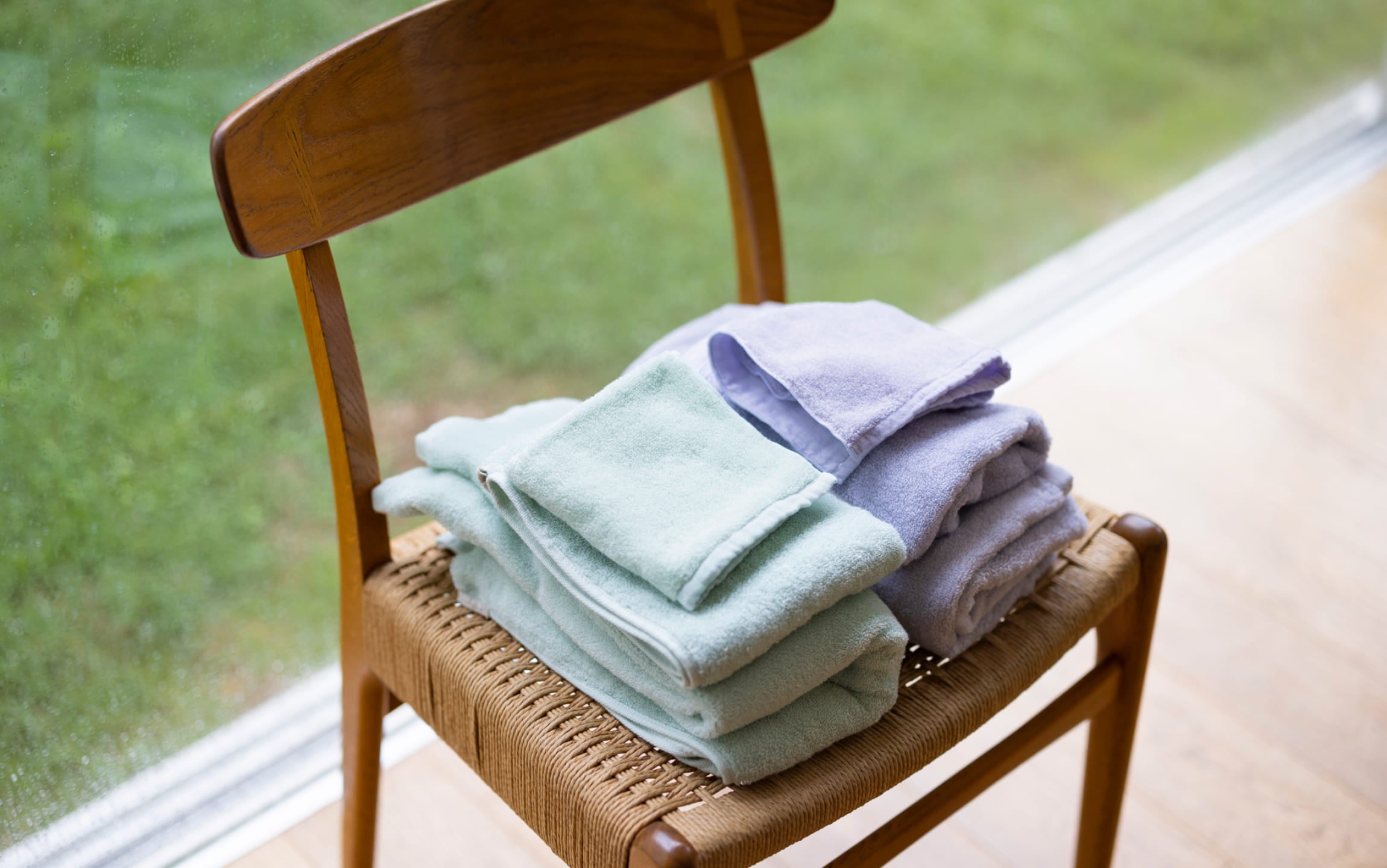 ボタニカル ボタニカル・ダイ（若草） - やさしいタオル 20th Anniversary - ほぼ