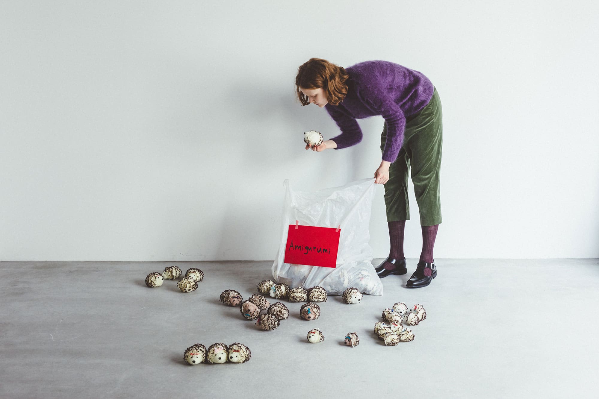 三國万里子さんとスコットランドのあみぐるみ - ほぼ日刊イトイ新聞