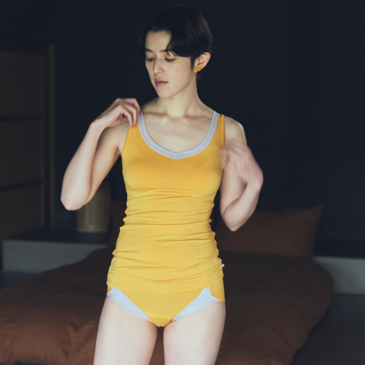 【※MIZUKI】　タンクトップ　BKXL　2点まとめ つきのタンクトップ - つきのみせ。2023 - ほぼ日刊イトイ新聞