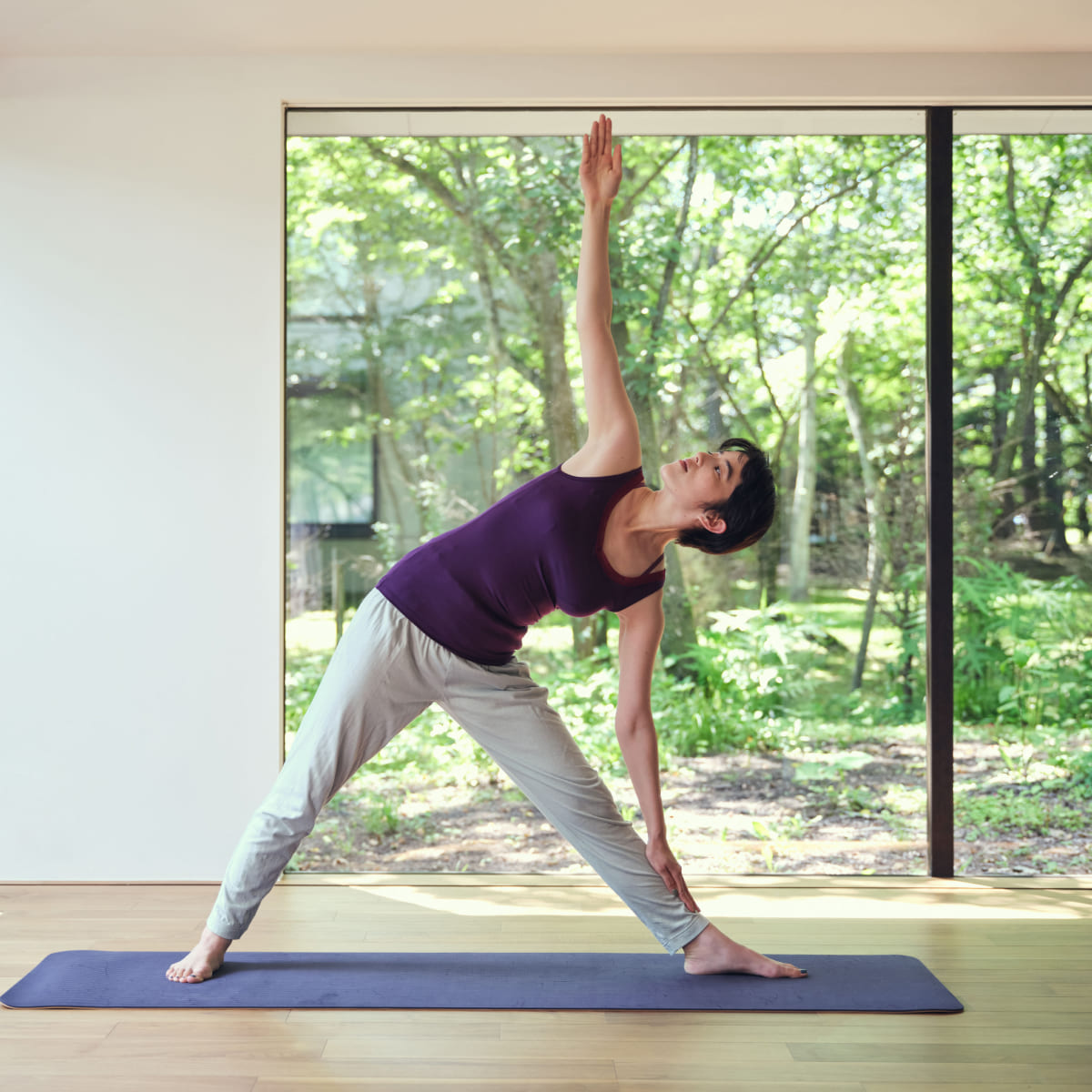 つきのみせ×watanomama テーパードパンツ