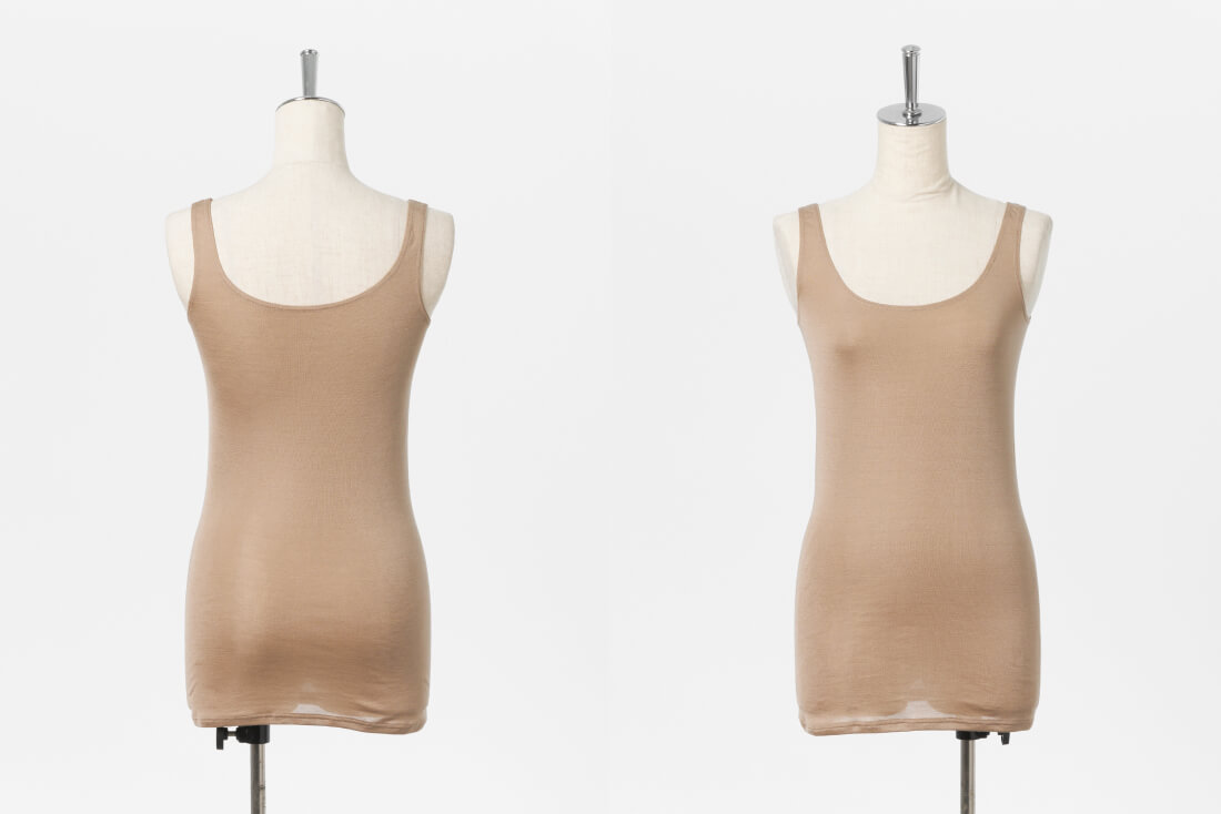 【希少】新品·未使用　うさと　総シルクのタンクトップ　Sサイズ つきのみせ＋ma.to.wa シルクのタンクトップ - つきのみせ。2023