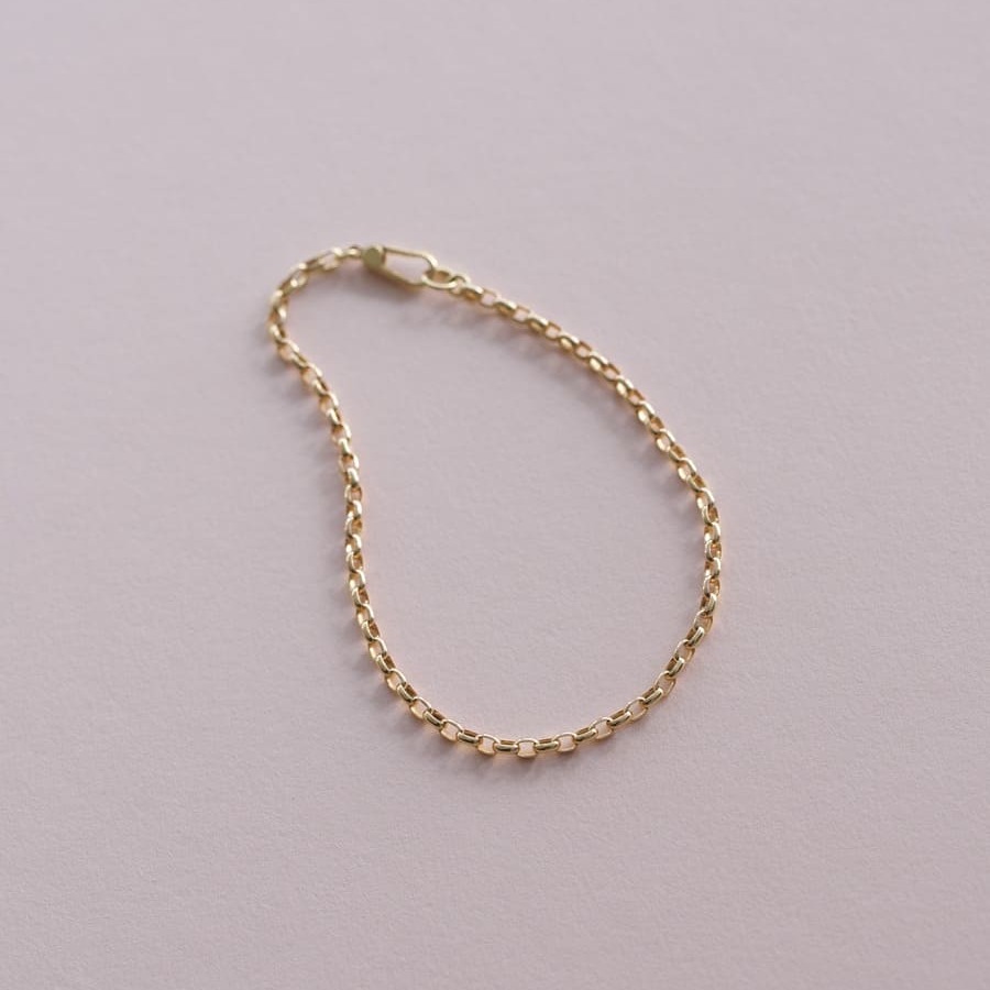 une pincée ほぼ日 18kゴールドチェーンブレスレット【現行品】