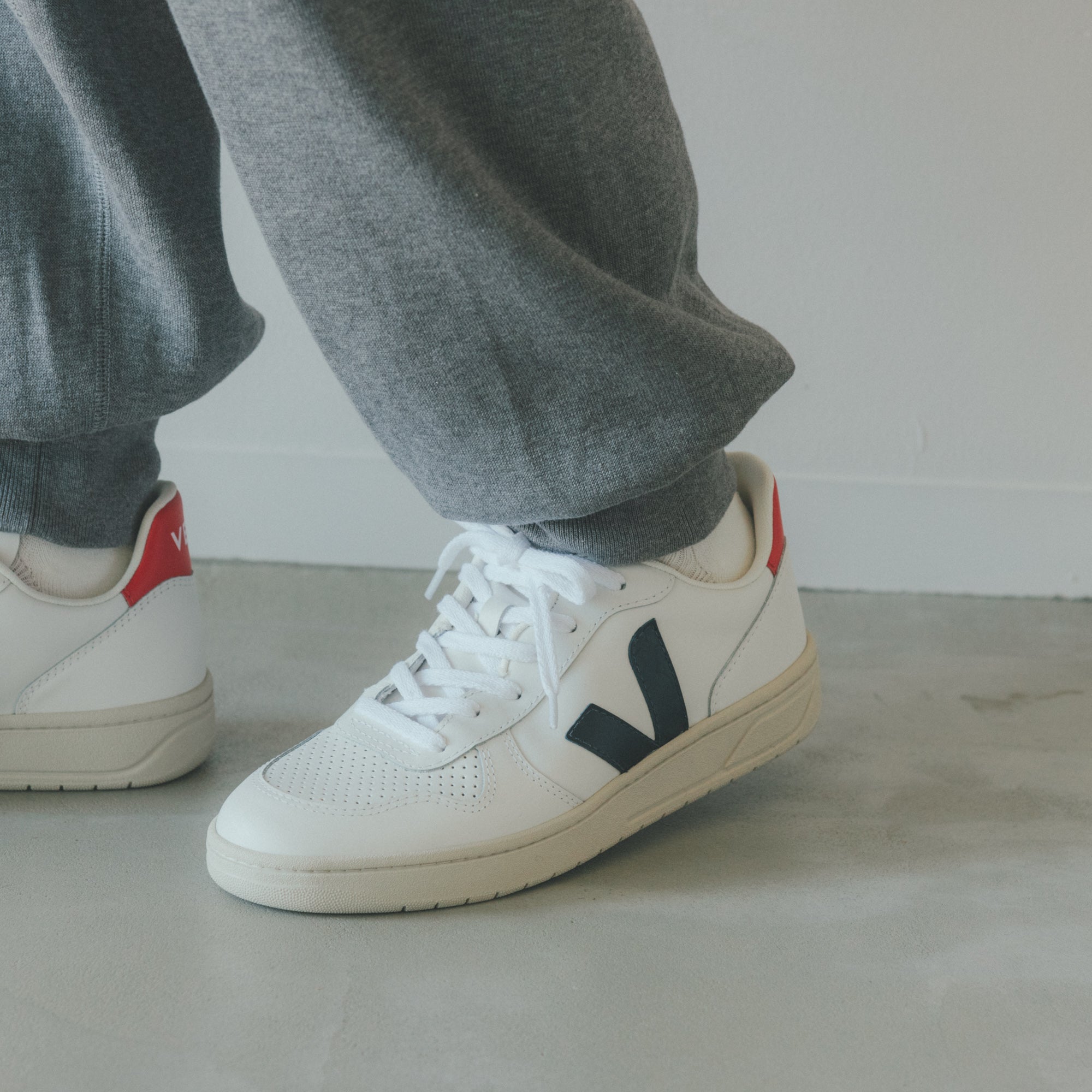 V-10 トリコロール ［V-10/EXTRA-WHITE NAUTICO PEKIN］ - ほぼ日刊