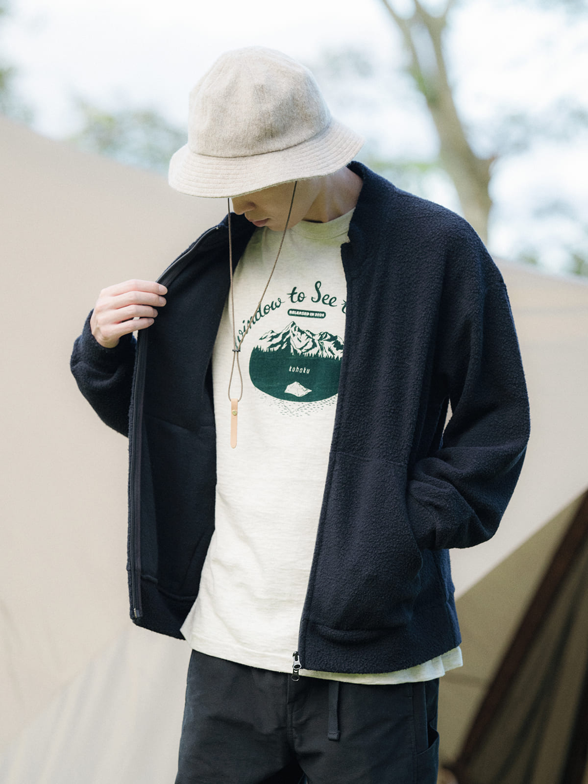 VA限定 UNDERCOVER ウールジップアップブルゾ コンセプトストアV.A.からUNDERCOVERとの初となる別注アイテムが登場