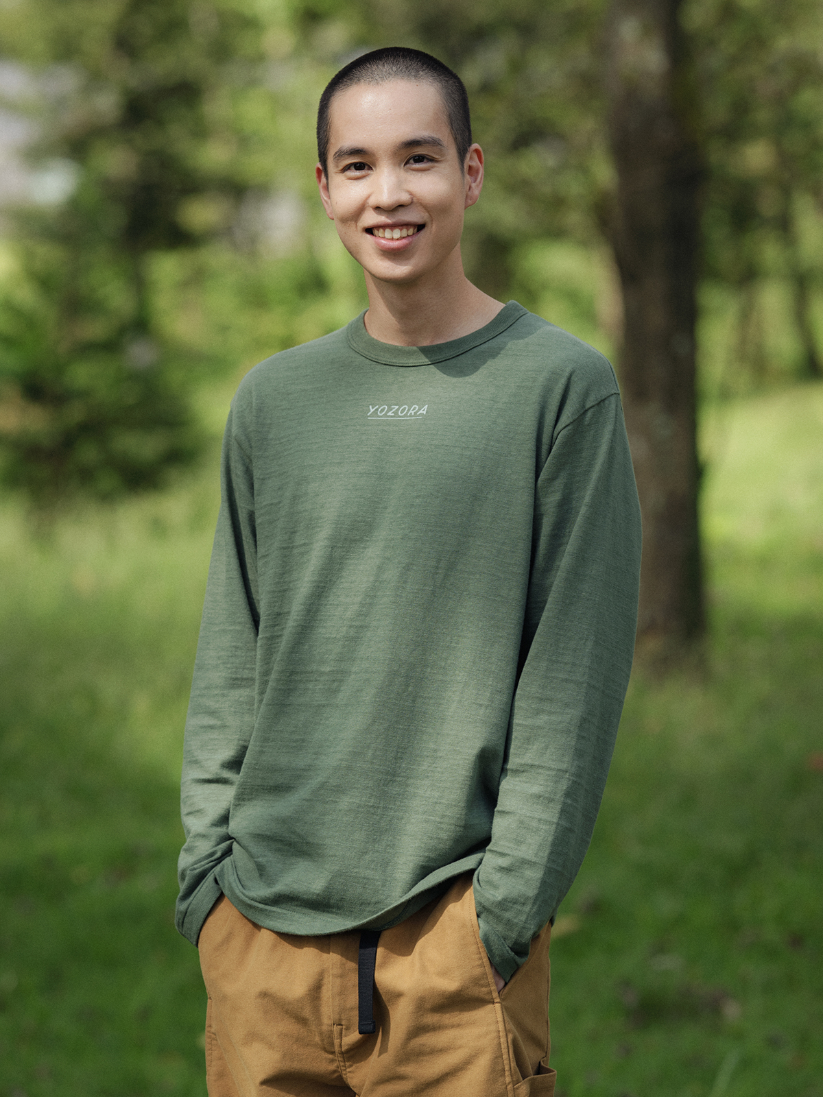 WAREHOUSE & CO. × yozora ロングスリーブTシャツ - yozora