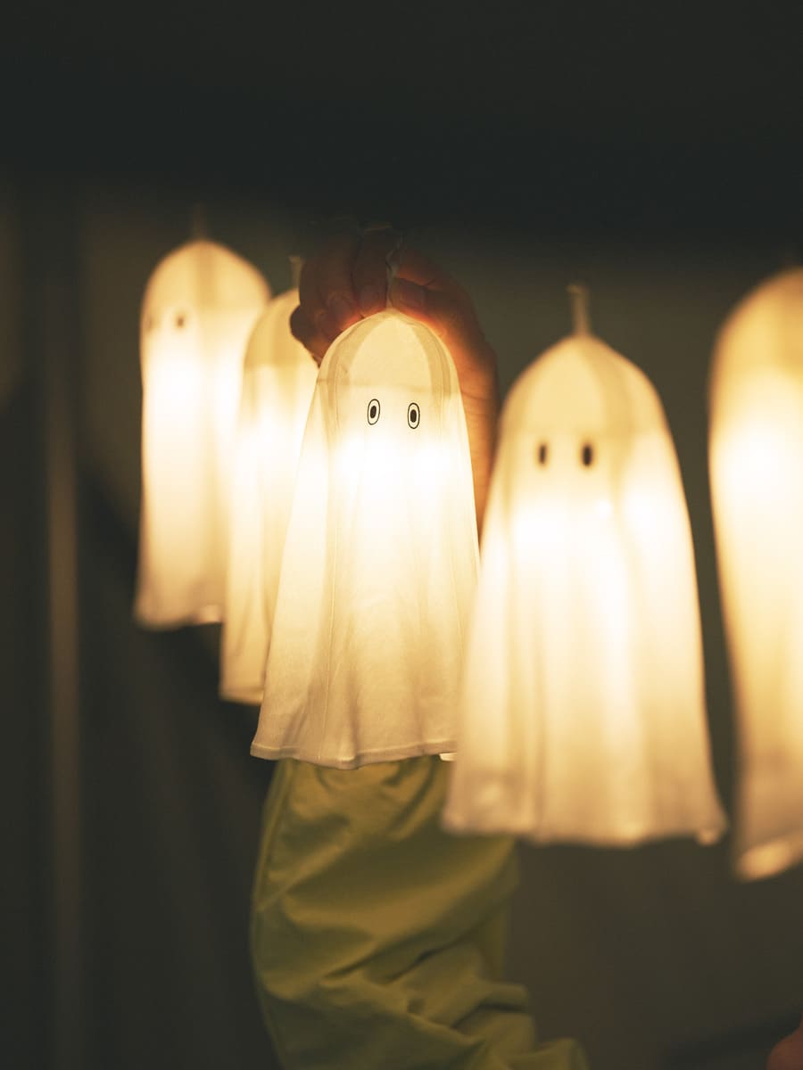 新品未使用　☆ ohga ランタンブラウス　最終お値下げ obake ランタンシェード（3pcs set） - yozora - ほぼ日刊イトイ新聞