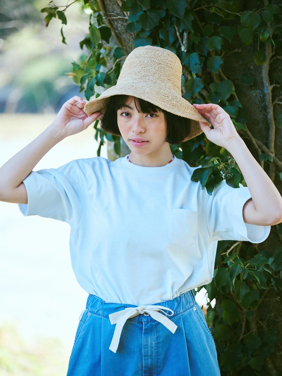 夏サラ ポケットTシャツ - yozora - ほぼ日