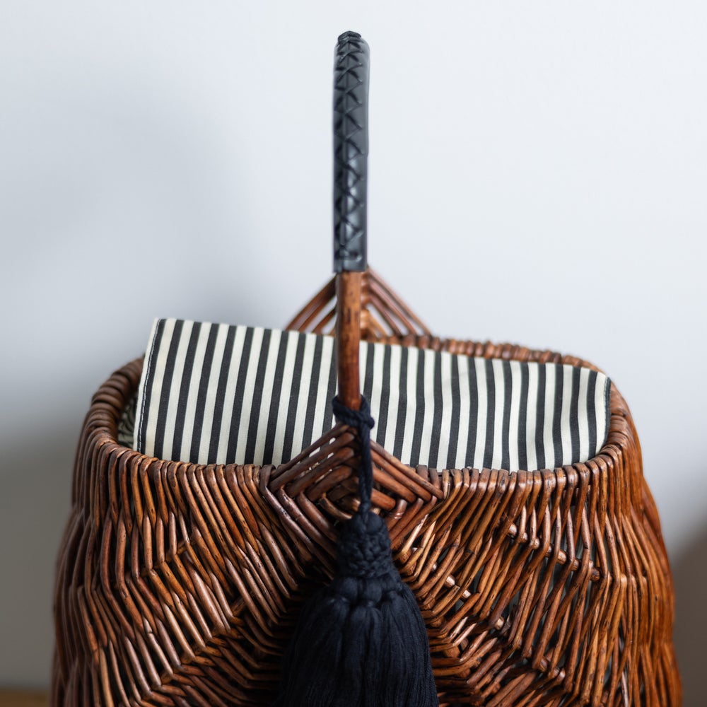 Pale Jute weekend basket | 石田ゆり子さんが一緒に暮らすものたち  